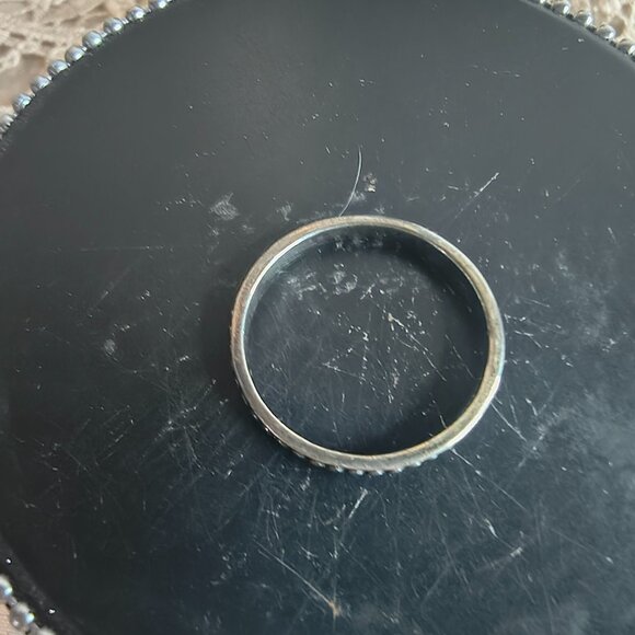 Sterling Silver Silpada  Dot Band 925 - Picture 2 of 8